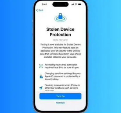 吴川苹果授权维修店分享被盗设备保护功能开启方法 