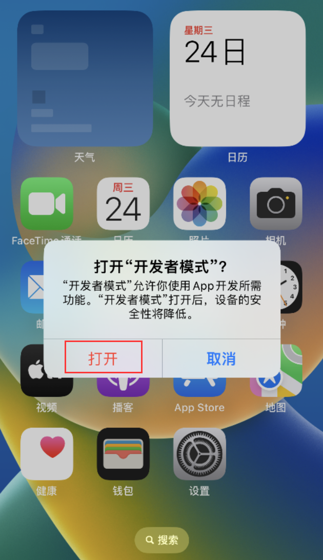 吴川苹果手机维修分享如何打开开发者模式 