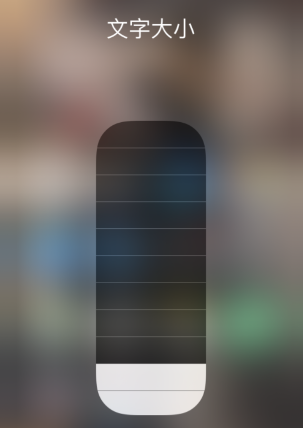 吴川苹果手机维修分享小技巧：在 iPhone 控制中心快速调节字体大小 