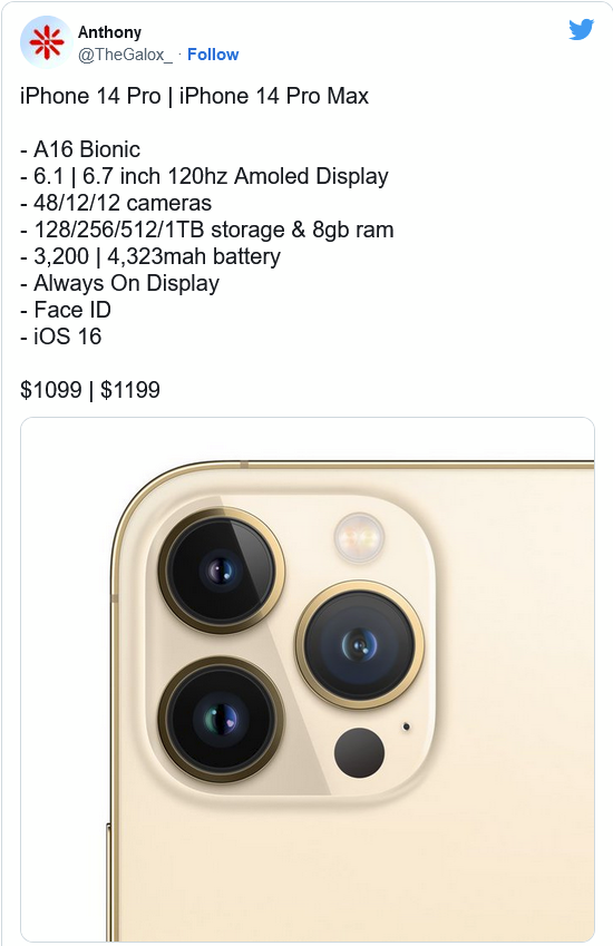 吴川苹果14维修分享iPhone 14全系涨价 