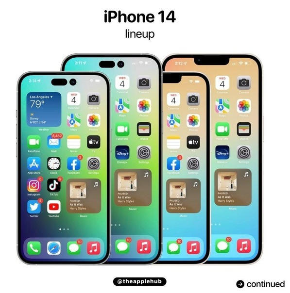 吴川苹果14维修分享iPhone 14全家福 