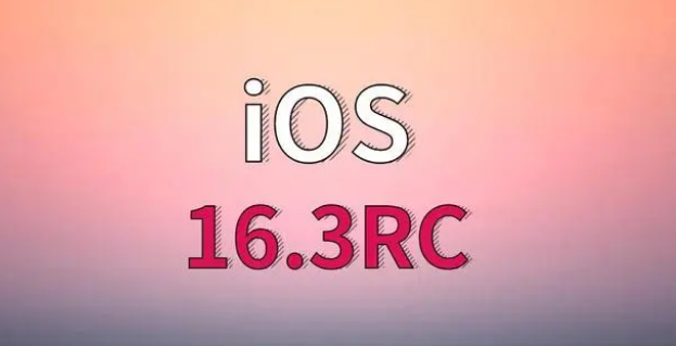 吴川苹果手机维修分享iOS 16.3 RC版升级_iOS 16.3 RC版一键刷机教程 